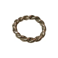 新品　NEW STERLING SILVER TWIST RING #1