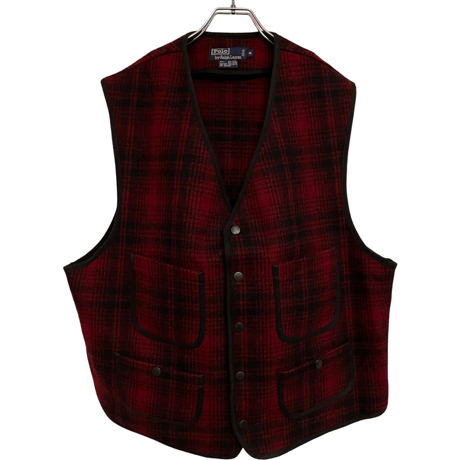 USED  POLO RALPH LAUREN MACKINAW VEST