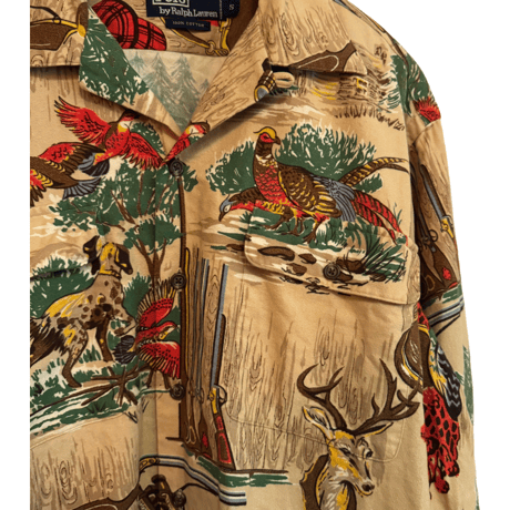 USED "VINTAGE"POLO RALPH LAUREN  CAMP SHIRTS