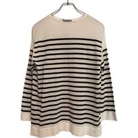 新品　JOHN SMEDLEY BOATNECK KNIT  100% SEAISLAND COTTON  "MADE IN ENGLAND"