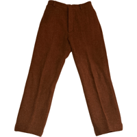 USED RRL HARRIS TWEED TROUSERS MADE IN ITALY
