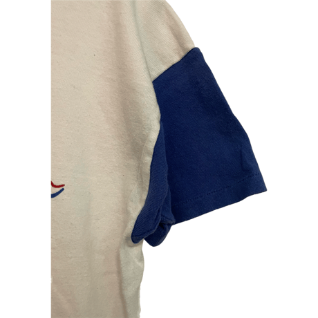 USED 80s CHAMPION TSHIRTS TRICOLOR 100%COTTON