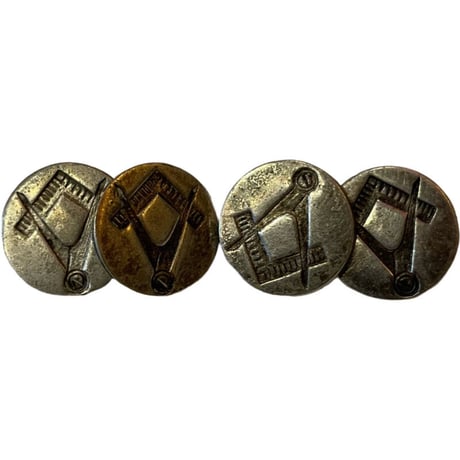 VINTAGE ANTIQUE MASONIC CUFFS
