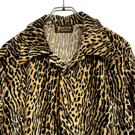 新品、未使用品　Levi's vintage clothing (LVC) LEOPARD　KNIT JACKET