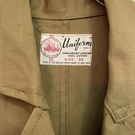 DEAD STOCK 60s SHOP COAT
