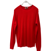 新品　JOHN SMEDLEY CREWNECK KNIT  100%WOOL  "MADE IN ENGLAND"