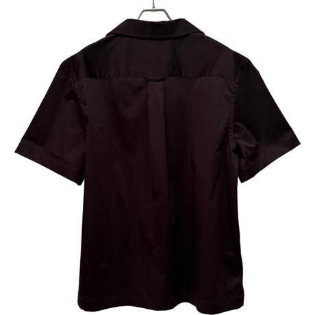 新品　TODD SNYDER RELAXFIT BLACK SATIN CAMP SHIRTS