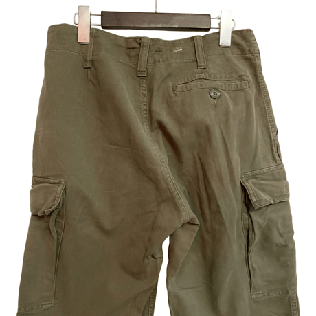 USED GERMANY MOLESKIN TROUSER "CUT OFF" 1989