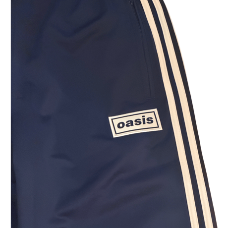 NEW  OASIS×ADIDAS  JOG PANTS NAVY