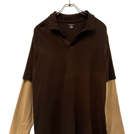 USED BANANA REPUBLIC TWO LAYER POLO SHIRTS