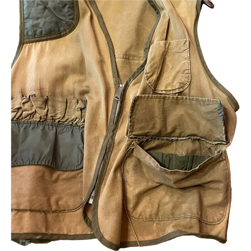 VINTAGE (USED) 1950s~1960s UTILITY HUNTING VEST