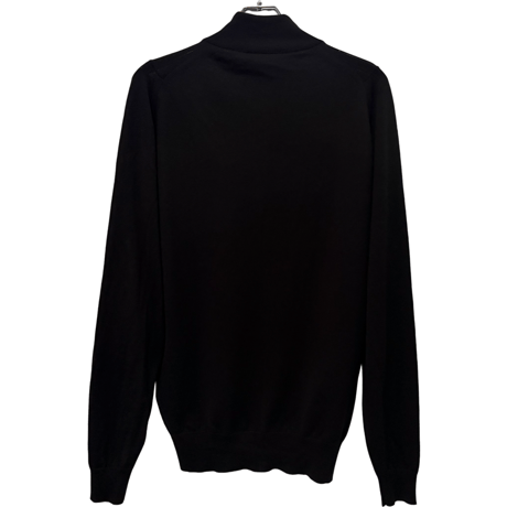 新品　JOHN SMEDLEY DRIVERS KNIT JACKET BLACK MADE IN ENGLAND