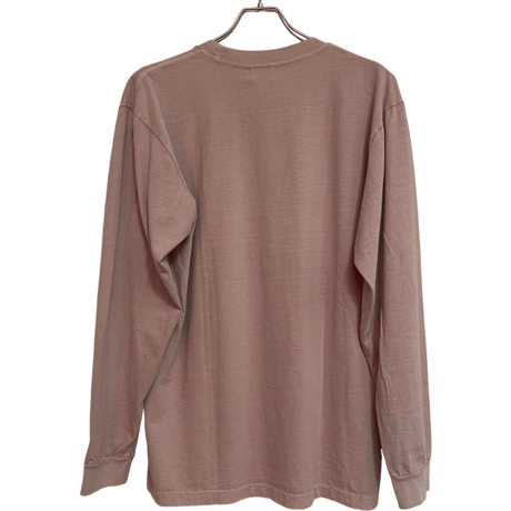 新品 LINUS GOLD ”TSP”  L/S TUBLAR TSHIRTS”BLUSH” MADE IN USA