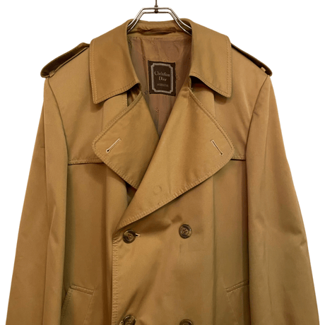 USED VINTAGE CHRISTIAN DIOR  TRENCH COAT
