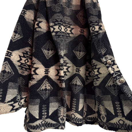 USED RL Lauren NATIVE PILE JACKET MADE IN USA