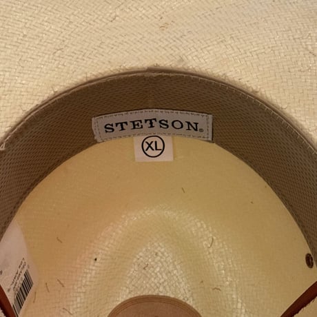 NEW STETSON STRAW HAT