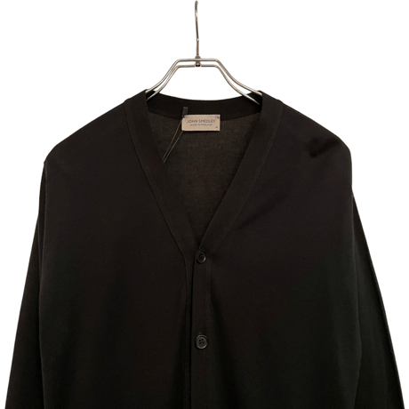 新品　JOHN SMEDLEY V-NECK CARDIGAN LIGHT WEIGHT 100%SEA ISLAND COTTON  MADE IN ENGLAND #1