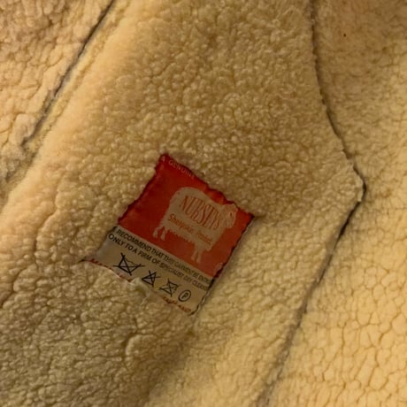 USED VINTAGE SHEARLING COAT ”MADE IN ENGLAND”