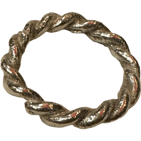 新品　NEW STERLING SILVER TWIST RING #2