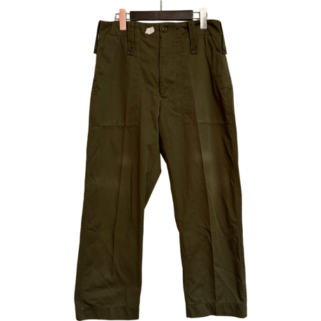 USED UK MILITARY OD SURPLUS TROUSER