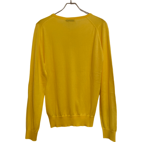 新品　JOHN SMEDLEY VNECK KNIT  100% SEAISLAND COTTON  "MADE IN ENGLAND"