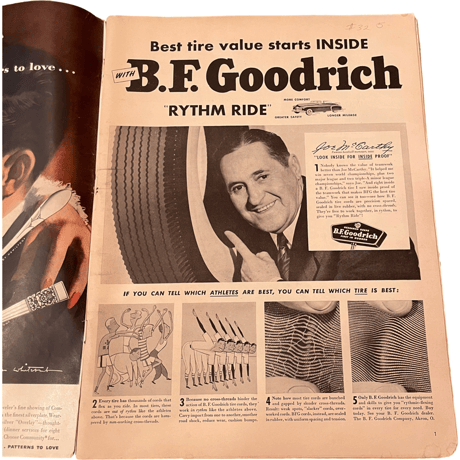 VINTAGE BOOK (USED)  LIFE MAGAZINE 1950 MAY