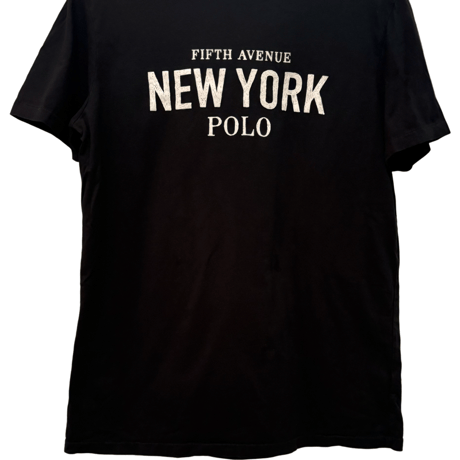 USED  POLO RALPH LAUREN 5TH AVE NYC TSHIRTS