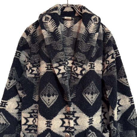 USED RL Lauren NATIVE PILE JACKET MADE IN USA
