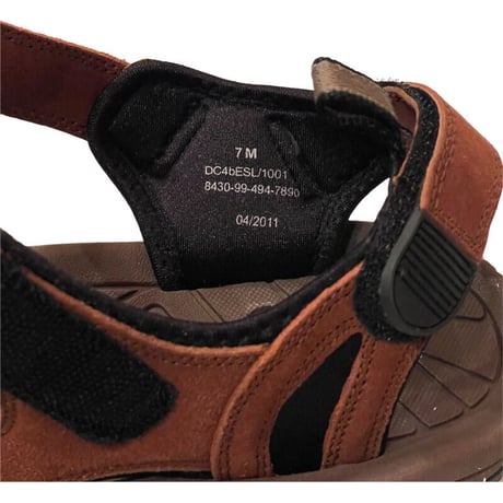 DEAD STOCK BRITISH ARMY TROPICAL SANDAL SIZE7 #2