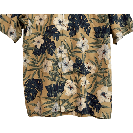 USED VINTAGE   POLO RALPH LAUREN S/S OPEN COLLAR SHIRTS "CLAYTON"