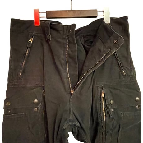 USED DOUBLE RL BLACK CARGO HEAVY WEIGHT COTTON