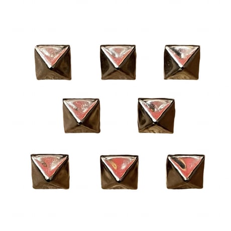 DEADSTOCK  80s  STUDS PYRAMID "BIG"  ”MADE IN UK”
