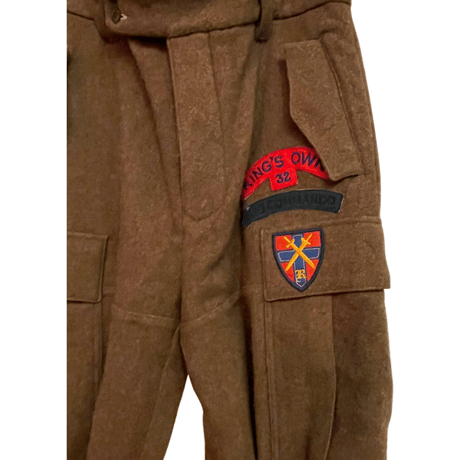 DEAD STOCK POLO RUGBY WOOL FIELD PANTS