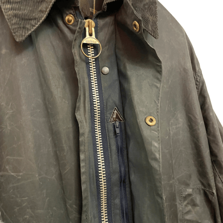 USED 90s  BARBOUR BORDER