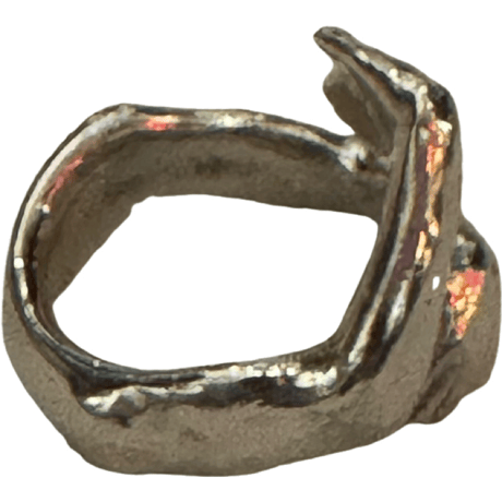 新品　NEW STERLING SILVER  ”HUG” RING #2