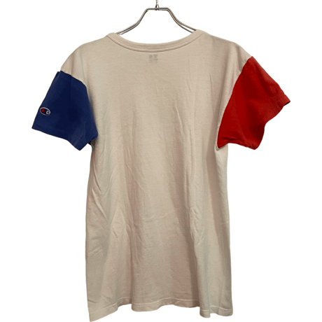 USED 80s CHAMPION TSHIRTS TRICOLOR 100%COTTON