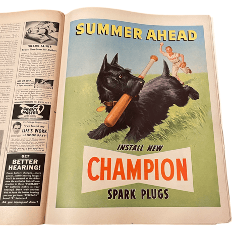 VINTAGE BOOK (USED)  LIFE MAGAZINE 1950 MAY