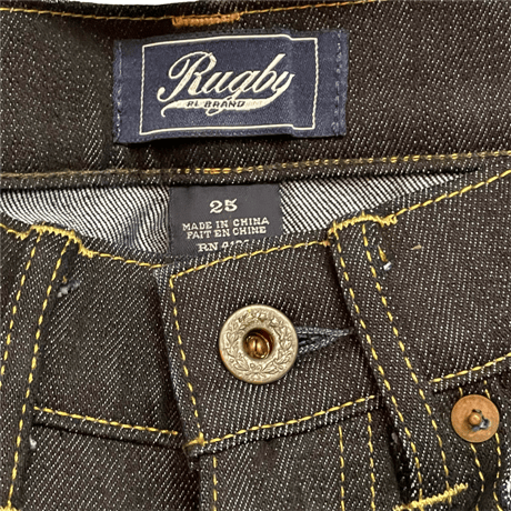 新品 NEW (DEAD STOCK)　RL RUGBY WOMEN'S FLARE STRETCH JEANS