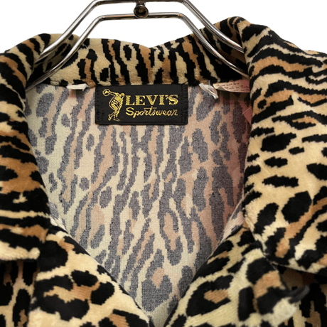 新品、未使用品　Levi's vintage clothing (LVC) LEOPARD　KNIT JACKET
