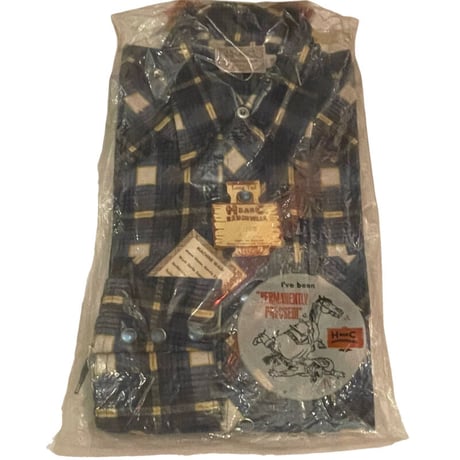 DEADSTOCK 1960s~70s H BAR C  WESTERN SHIRTS MADE IN USA