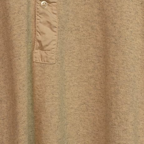 USED  POLO RALPH LAUREN HENLEY NECK KNIT SHIRTS ALPACA BLEND