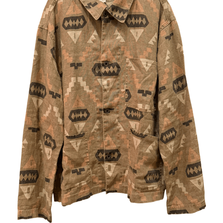 USED DOUBLE RL LINEN CHORE JACKET