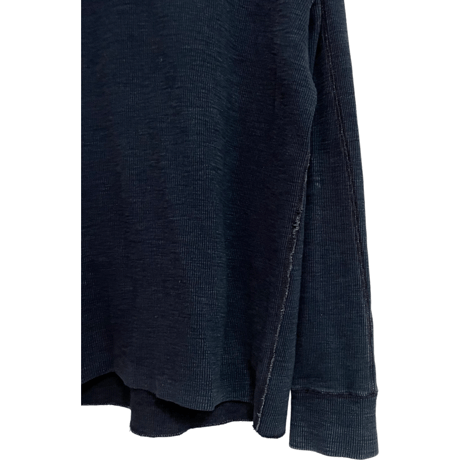 USED DOUBLE RL THERMAL HOODIE "INDIGO DYE"