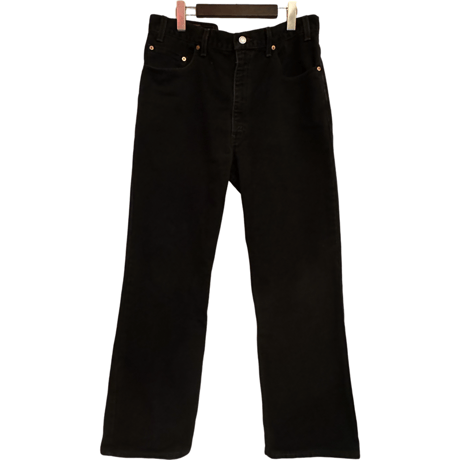 USED Levi's 517 BLACK  ”MADE IN USA”