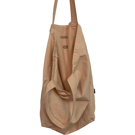 新品　CHIPOTLE "AVOCADE PITS"DYED  CANVAS TOTE BAG