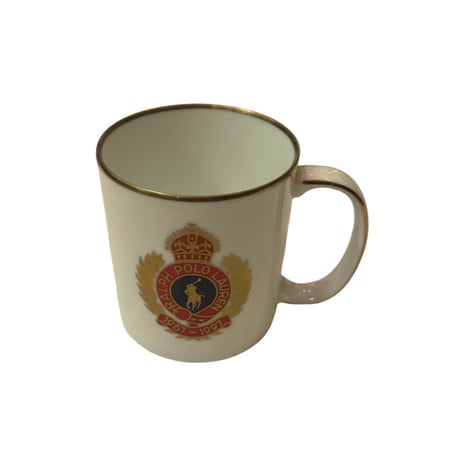 DEAD STOCK Polo Ralph Lauren MUG CAP　1997  "THE CREST MUG”