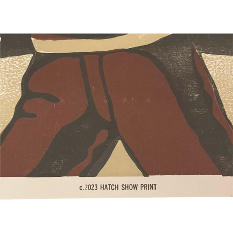 新品　 HATCH SHOW PRINT POSTER ”TAKE ME OUT TO THE BALLGAME”  MADE IN USA