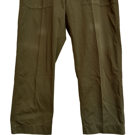 USED UK MILITARY OD SURPLUS TROUSER