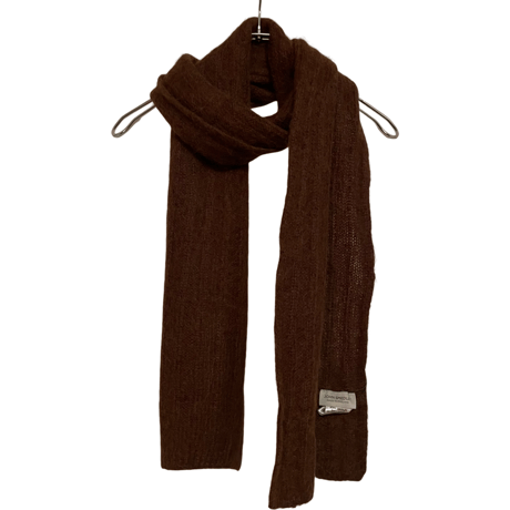 新品　JOHN SMEDLEY RIB KNIT SCARF  "MADE IN ENGLAND"