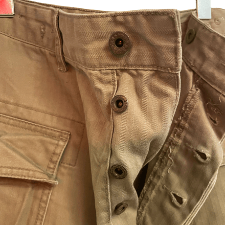 USED DOUBLE RL HBT TROUSER